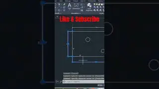 Ordinate Dimensioning in Auto CAD।#shorts