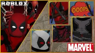 Marvel Comics Roblox Cosplay Outfit - Deadpool