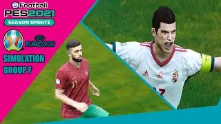 Hungary vs Portugal Euro 2020 PES 2021 Simulation