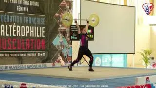 Tournoi International Féminin - Plateau 1 - Haltérophilie à Lyon