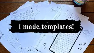 Check out my TEMPLATES!