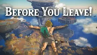 8 Sky Island Secrets You NEED Before You Leave! | Totk