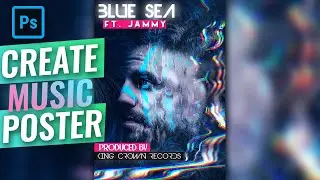 How to create a music poster design in Photoshop || Photoshop tutorial 2020
