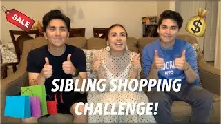 SIBLING SHOPPING CHALLENGE!