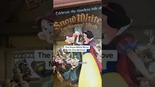 The Snow White Move No One Noticed #snowwhite #snowwhitesenchantedwish #disneyland #disneyshorts