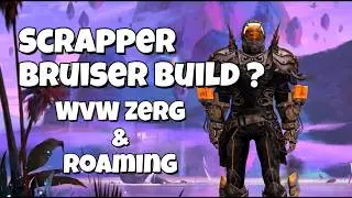 Bruiser Scrapper build... maybe... it's okay... I guess - GW2 WvW power dps roaming engineer build