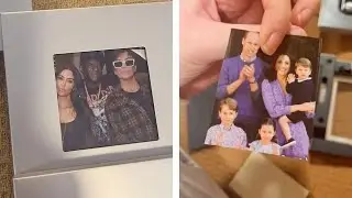 Girl Replaces Family Photos With Celebrities (Hilarious Family Video)