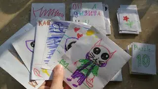 Бумажные сюрпризы Вики Кавай котики