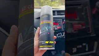 AC CLEANER #pembersihac #acmobil #shorts