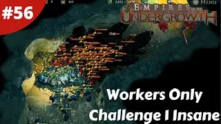 Workers Only Formicarium Challenge 1 On Insane - Empires Of The Undergrowth - #56 - Gameplay