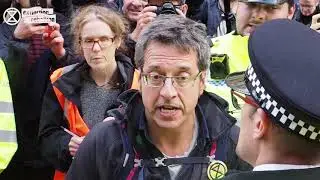 George Monbiot Arrested - Whitehall, London l 16.10.19 l Extinction Rebellion