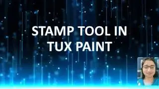 Stamp Tool in Tux Paint