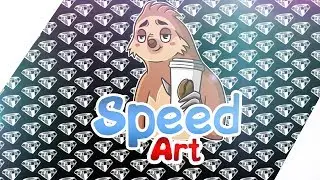 SPEED ART//Каспер// 4 утра :с