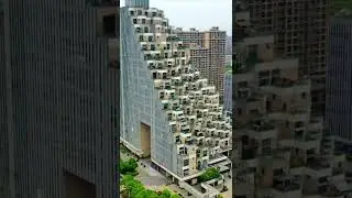 The first building in Jiangsu is like a pyramid