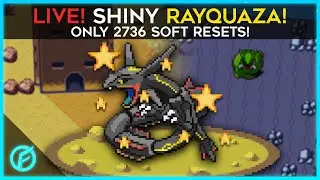 LIVE! SHINY RAYQUAZA after only 2736 SRs! - Pokémon Ruby