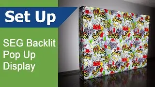 Straight SEG Backlit Pop Up Display Setup (Vispronet)
