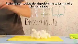 Máquina de fumar. Experimentos de ciencia. (Divertiaula).