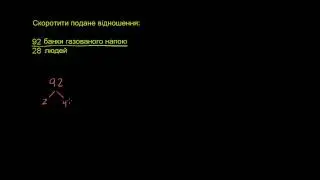 Як спростити відношення?