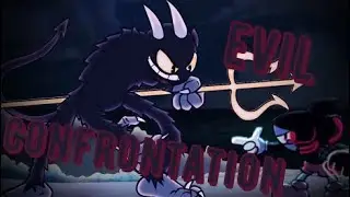 Satanic confrontation' Devil vs Evil Cuphead confrontation cover