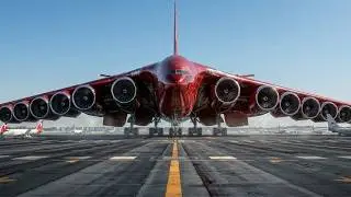 This plane is so big that the engineers said it was impossible to fly.