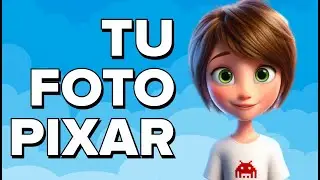 Tu FOTO estilo PIXAR, FÁCIL y GRATIS