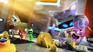 Playstation Playroom VR: Cat vs Mouse 3 - Hyper Cat Hijinks