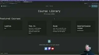 Stream archive: Creating an LMS with Rust + Yew (2023-05-02)