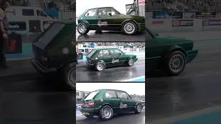 800bhp 5cyl rwd Mk1 Golf 😎😎 
