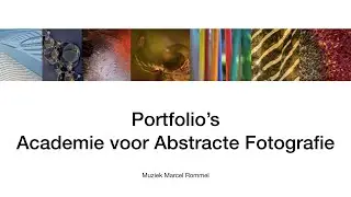 Portfolio's Academie voor Abstracte Fotografie