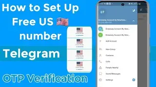 How to get us number for telegram account in 2022 | virtual number