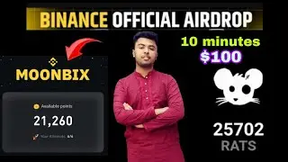 Binance Moonbix X Rats Kingdom | Earning bot 2024 | Itzz BinTo