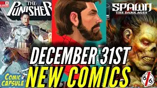 NEW COMIC BOOKS RELEASING DECEMBER 31ST 2025 DC  MARVEL COMICS PREVIEWS COMING OUT THIS WEEK 