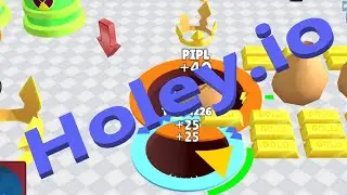 Hole.io [Holey.io] Battle Royale Map Control: 100.00%