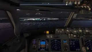 X-plane11 RKPC-RKSI 랜딩(칵핏)