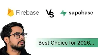 Firebase Vs Supabase || Best choice for AI Assisted Product Development in 2026....