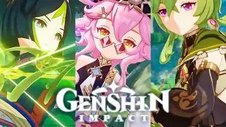 CHARACTER DEMO Tighnari, Collei, Dori Genshin Impact 3.0 | Official Character Teaser