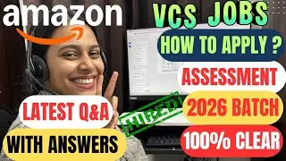 Amazon Hiring | Live Test Answer | Work From Home | 12th Pass | 4 LPA | Online Job | Jobs