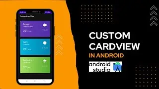 Categories Design in Android Studio - Android Studio Cardview
