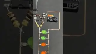 Amazing LED Chaser Circuit / 