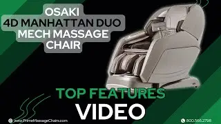 Osaki 4D Manhattan Duo Mech Massage Chair