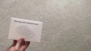 Unboxing Natural Bamboo Charcoal Fridge Odor Eliminator