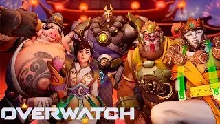 Открытие лунных контейнеров в Overwatch! №2