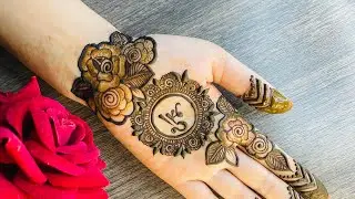 Beautiful rose floral mehndi Design ||By HennArchy