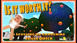 How Much Can GARDENING Really Make You In Bloxburg?! + Gardening & Money TIPS! 🌻