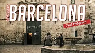 80 minutes Barcelona - Gothic Quarter - Street Photography POV - Christmas Season