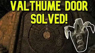 How to Solve the Puzzle Door in Valthume | Skyrim Guide