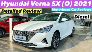 Hyundai Verna SX(O) 2021 Top Model Features | Interior and Exterior | Review | Verna 2021 SX (O)