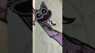 Drawing CatNap/CatNap art/Рисую Кэт Напа