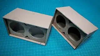 How to make Line Aray Box Speaker Miniature