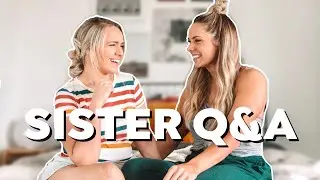 Sister Q&A + Haircut at Home - Kayley Melissa
